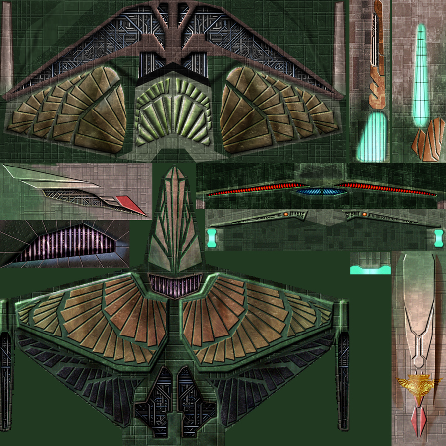 Romulan Fighter Texture