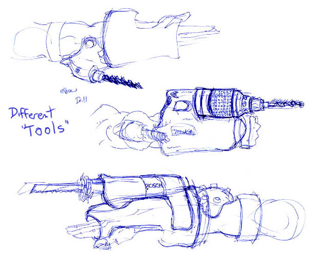 Weapons Sketches