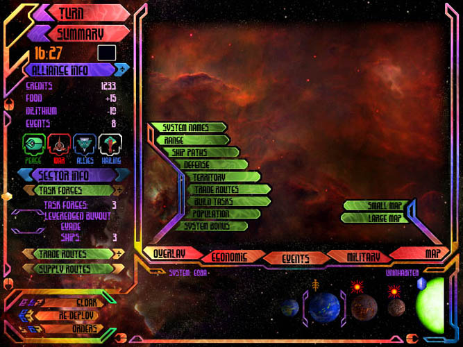 ST BOF: Ferengi UI Main Galaxy screen