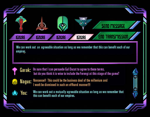 ST BOF: Romulan UI - Chat